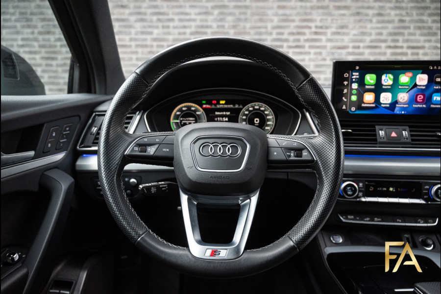 Audi Q5 50 TFSI e S Line 22Inch|Panodak|Luchtvering|Headup