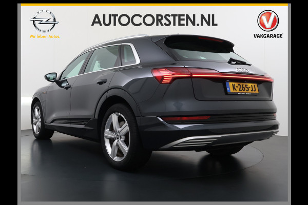 Audi e-tron 313pk Quattro Leer PanoDak Adaptive.Cruise Camera Elek.Stoelen+Memory+Verwarmd Navi Ecc Pdc Stoelverwarming Elek.Achterklep AWD Led Bluetooth Rijstrooksensor WiFi Lmv 4WD SOH 91% Business Edition Plus 71kWh Origineel Nederlandse Auto 1800kg trekvermogen!
