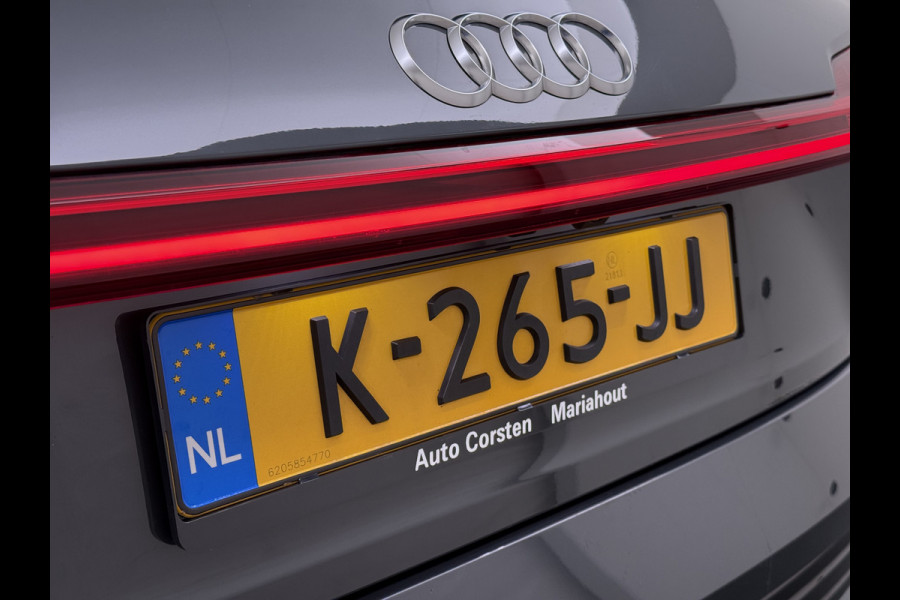 Audi e-tron 313pk Quattro Leer PanoDak Adaptive.Cruise Camera Elek.Stoelen+Memory+Verwarmd Navi Ecc Pdc Stoelverwarming Elek.Achterklep AWD Led Bluetooth Rijstrooksensor WiFi Lmv 4WD SOH 91% Business Edition Plus 71kWh Origineel Nederlandse Auto 1800kg trekvermogen!