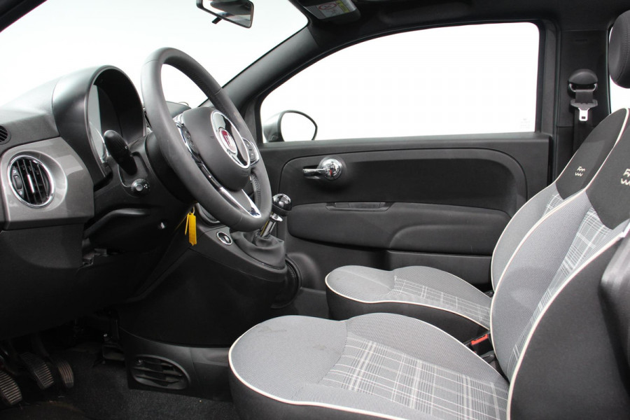 Fiat 500C 1.0 Hybrid Lounge Plus | Navigatie | Cruise Control |Climate Control | Parkeersensoren Achter | DAB | Lichtmetalen velgen