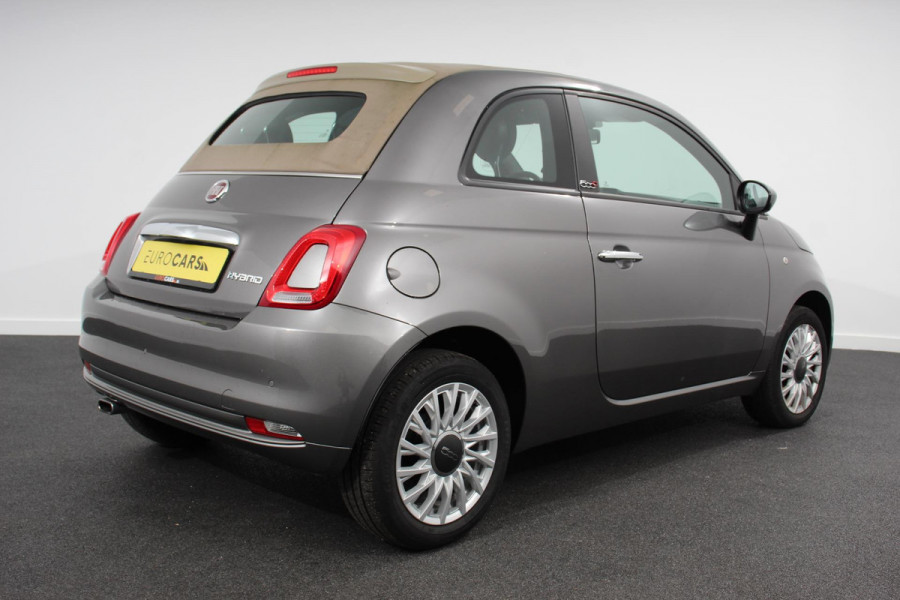 Fiat 500C 1.0 Hybrid Lounge Plus | Navigatie | Cruise Control |Climate Control | Parkeersensoren Achter | DAB | Lichtmetalen velgen