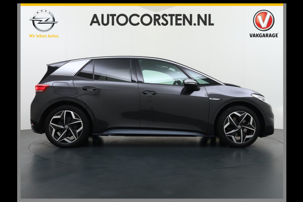Volkswagen ID.3 First Plus 58kWh 204pk Camera Trekhaak 19"lm Adap.Cruise Matrix-Led Navi-Pro Ecc Apple Carplay Android Auto Pdc SOH 90% Lmv Stoel+Stuurverwarming Wifi  Rijstrooksensor Origineel Nederlandse Auto € 43.675,- nieuw
