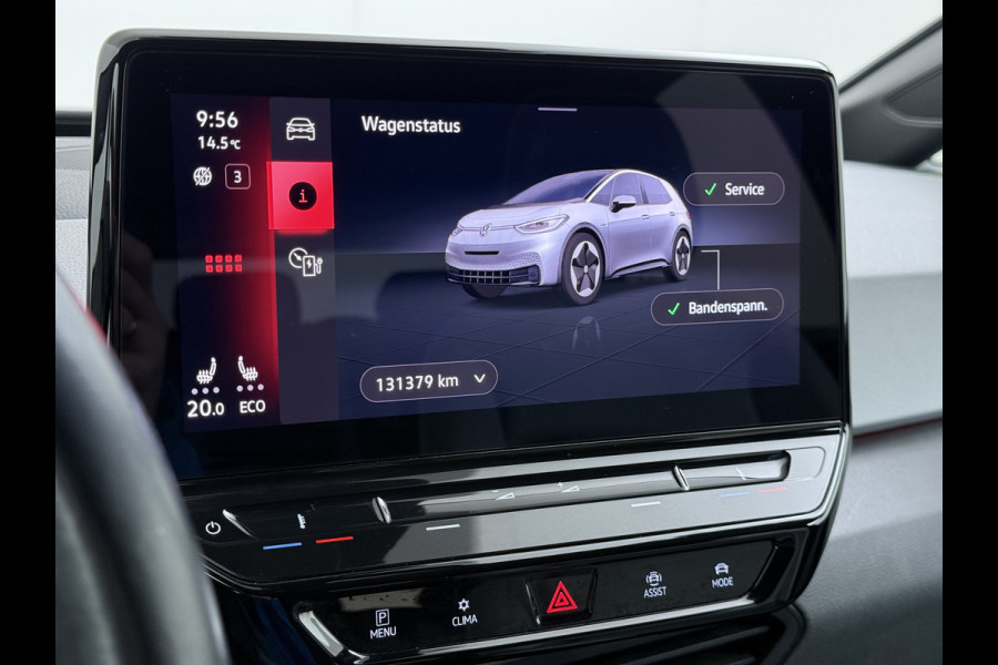 Volkswagen ID.3 First Plus 58kWh 204pk Camera Trekhaak 19"lm Adap.Cruise Matrix-Led Navi-Pro Ecc Apple Carplay Android Auto Pdc SOH 90% Lmv Stoel+Stuurverwarming Wifi  Rijstrooksensor Origineel Nederlandse Auto € 43.675,- nieuw