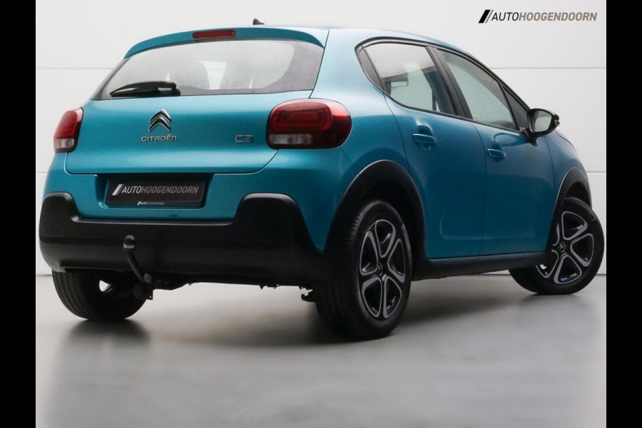 Citroën C3 1.2 PureTech Feel (STOELVERWARMING,APPLE CARPLAY,LED,NAVIGATIE,PARKEERSENSOREN,TREKHAAK,CRUISE,LM-VELGEN,TOPCONDITIE)