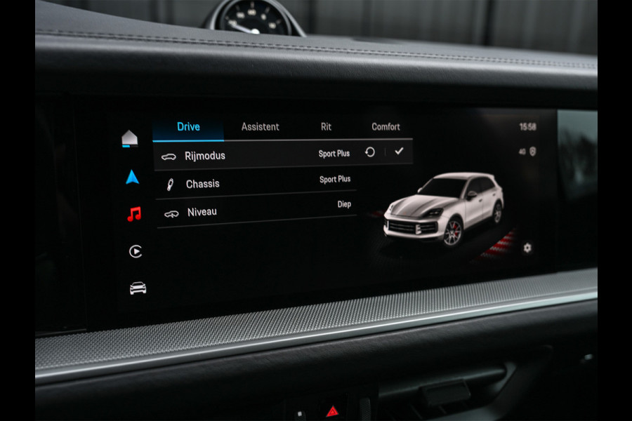 Porsche Cayenne 3.0 E-Hybrid · Sport chrono · Panorama dak · Adaptive cruise · 360 Camera · Keyless · Luchtvering · Bose sound · Memory seats ·