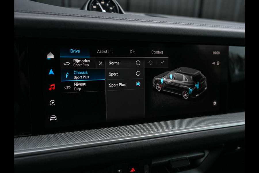 Porsche Cayenne 3.0 E-Hybrid · Sport chrono · Panorama dak · Adaptive cruise · 360 Camera · Keyless · Luchtvering · Bose sound · Memory seats ·