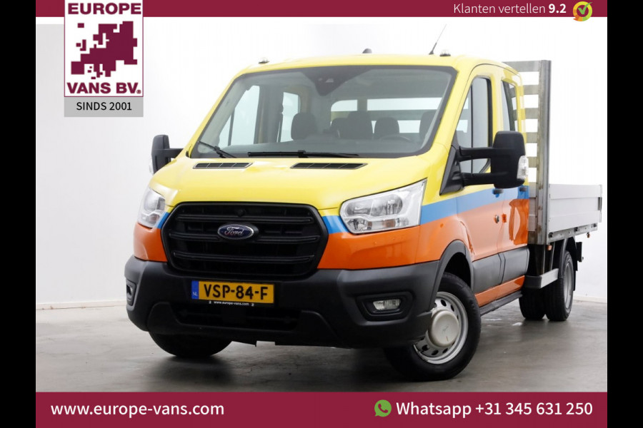 Ford Transit 350 2.0 TDCI 130pk D.C. Trend Open Laadbak Trekhaak 3000kg 08-2022