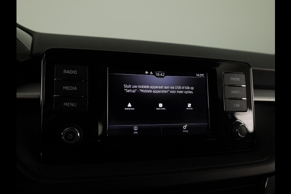 Škoda Fabia 1.0 TSI Ambition 95 pk | Verlengde garantie | Navigatie via App | Parkeersensoren achter | Cruise control | LED koplampen |