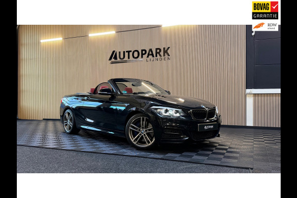 BMW 2 Serie Cabrio M240i High Executive|HARMAN KARDON|MEMORYSEATS|KEYLESS|CARPLAY|SFEERVERLICHT|SHADOWLINE|340PK|DEALERONDERHOUDEN