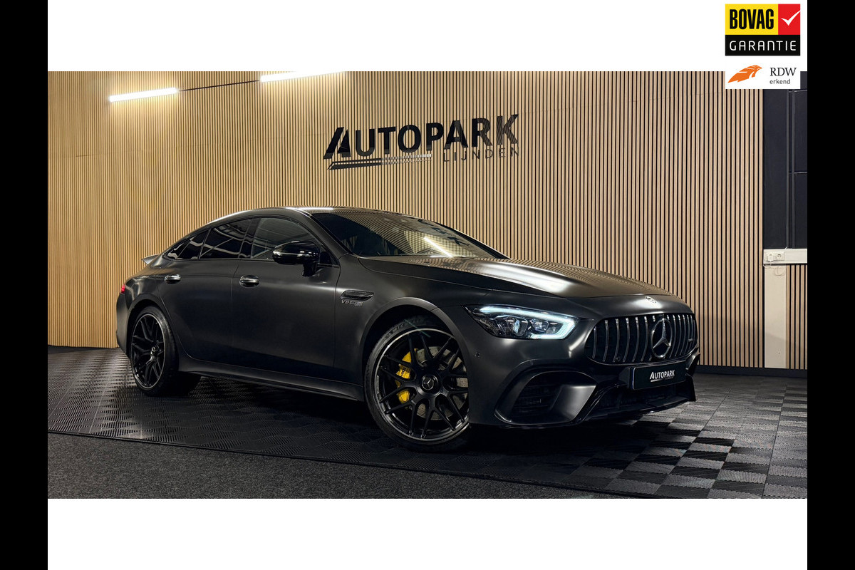 Mercedes-Benz AMG GT 4-Door Coupe AMG 63 S 4MATIC+ Edition 1|PANO|KUIP STOEL|SOFTCLOSE|BURMESTER|HUD|MEMORYSEATS|KEYLESS|BOMVOL!