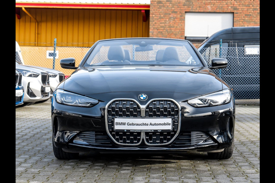 BMW 4 Serie Cabrio 420iA ** LED, VOL-LEDER, NAVI+, NEKVERW, VERW. ST, 18-inch LMV, MEMORY ** 1e EIG - Slechts 37.500km ** ** INFORMEER OOK NAAR ONZE AANTREKKELIJKE FINANCIAL-LEASE TARIEVEN **