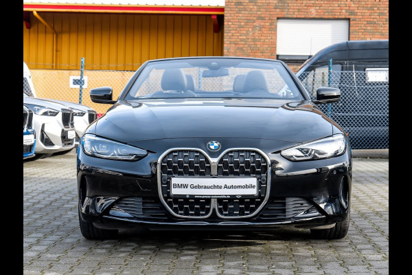 BMW 4 Serie Cabrio 420iA ** LED, VOL-LEDER, NAVI+, NEKVERW, VERW. ST, 18-inch LMV, MEMORY ** 1e EIG - Slechts 37.500km ** ** INFORMEER OOK NAAR ONZE AANTREKKELIJKE FINANCIAL-LEASE TARIEVEN **