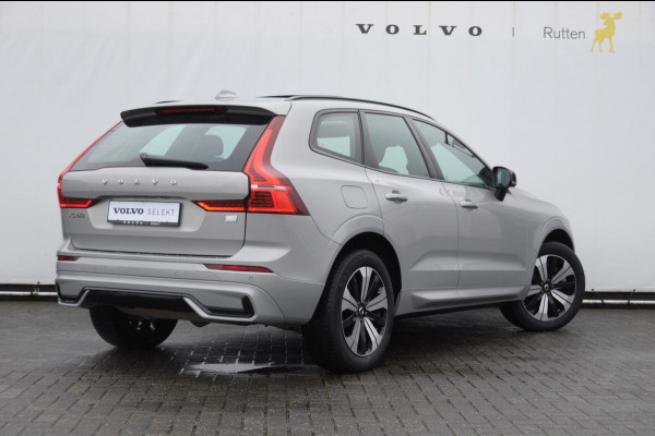 Volvo XC60 T6 350PK Automaat Plug-in hybrid AWD Plus Dark Panoramadak/ Cruise control/ Achteruitrijcamera/ Elektrisch bedienbare stoelen met geheugen/ Moritz leder/ Google infotainment/ Apple carplay/ Android auto/