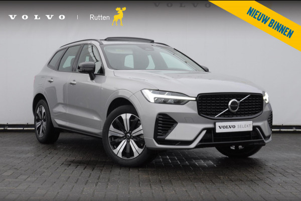 Volvo XC60 T6 350PK Automaat Plug-in hybrid AWD Plus Dark Panoramadak/ Cruise control/ Achteruitrijcamera/ Elektrisch bedienbare stoelen met geheugen/ Moritz leder/ Google infotainment/ Apple carplay/ Android auto/