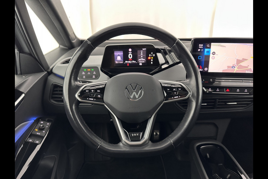 Volkswagen ID.3 First Max 58 kWh [ 3-Fase ] {SOH-92%} (INCL.BTW) *PANO | HEAD-UP | ADAPTIVE-CRUISE | FULL-LED | BLIND-SPOT | CAMERA | KEYLESS | MICROFIBRE | AMBIENT-LIGHT | NAVI-FULLMAP | DAB+ | ECC | HEATED-SPORTSEATS | DIGI-COCKPIT | 20"ALU*