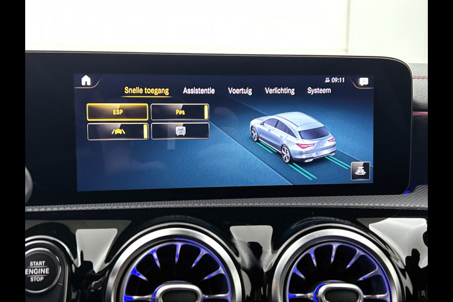 Mercedes-Benz CLA-Klasse Shooting Brake 250 e Business Solution AMG Limited 5 spaks lichtmetalen velgen | MBUX wide screen | Navigatie | Parking support met camera | Inclusief 24 maanden MB Certified garantie voor Europa.