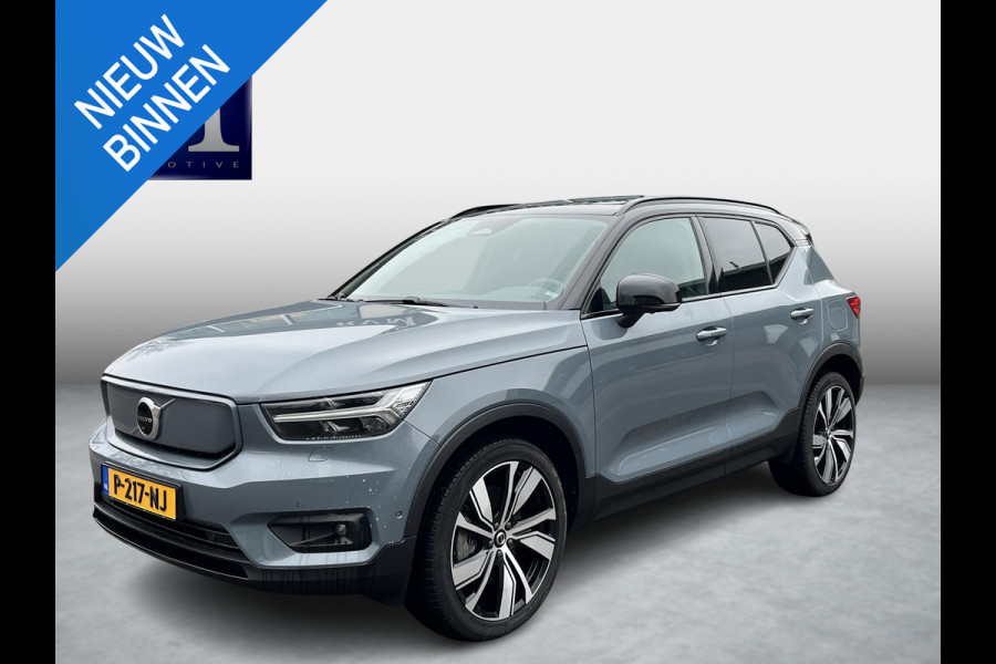 Volvo XC40 Recharge Pro | SOH 93% | PANORAMADAK | 360 CAMERA | ELEKTRISCHE STOELEN | STOEL- & STUURVERWARMING | ELEKTRISCHE TREKHAAK | HARMAN KARDON AUDIO | VOLVO DEALER ONDERHOUDEN | FULL OPTION | 1E EIGENAAR