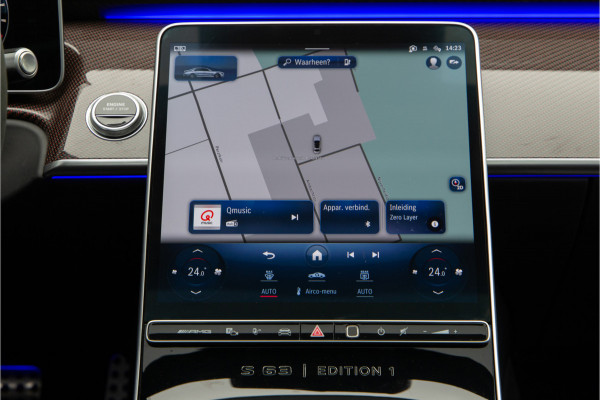 Mercedes-Benz S-Klasse AMG 63 S E Performance EDITION 1, Ceramic, Burmester 4D, FULL OPTION 802pk