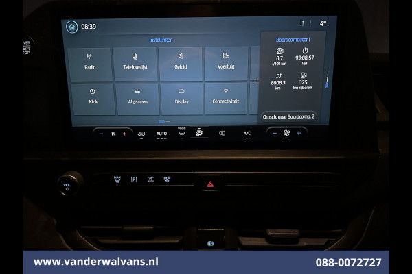 Ford Transit Custom 2.0 TDCI 136pk L2H1 Euro6 Airco | Camera | LED | Cruisecontrol | Apple Carplay Android Auto, Parkeersensoren, Bijrijdersbank, 2800kg trekvermogen