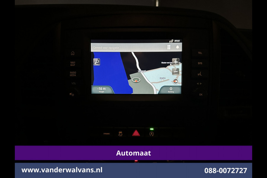 Mercedes-Benz Vito 116 CDI 164pk 9G-Tronic Automaat L2H1 Euro6 Airco | Navigatie | Apple Carplay | Cruisecontrol Android Auto, Stoelverwarming, Parkeersensoren