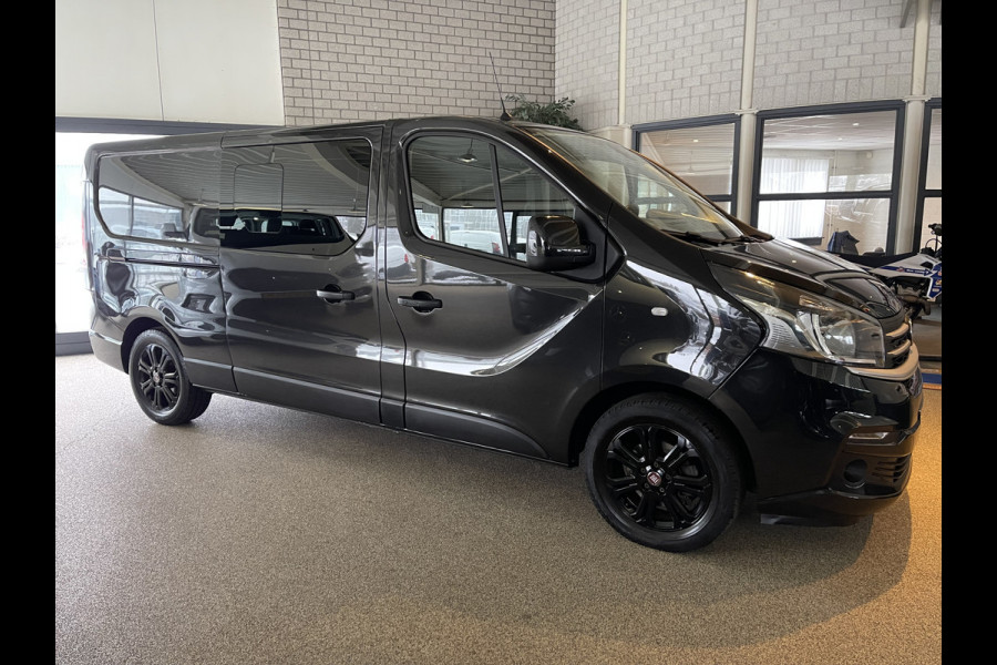 Fiat Talento 2.0 MultiJet 170pk automaat L2H1 SX DC 5 persoons / vaste prijs rijklaar € 21.950 ex btw / lease vanaf € 358 / dubbele schuifdeur / airco / cruise / camera / navigatie / trekhaak !