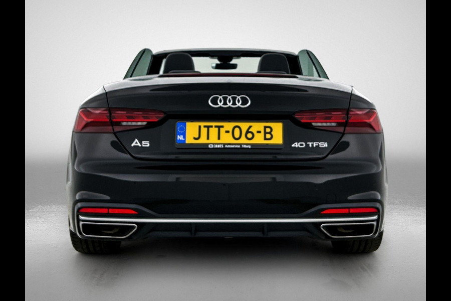 Audi A5 Cabriolet 40 TFSI S LINE LEER | NEKVERWARMING | VIRTUAL | MATRIX LED