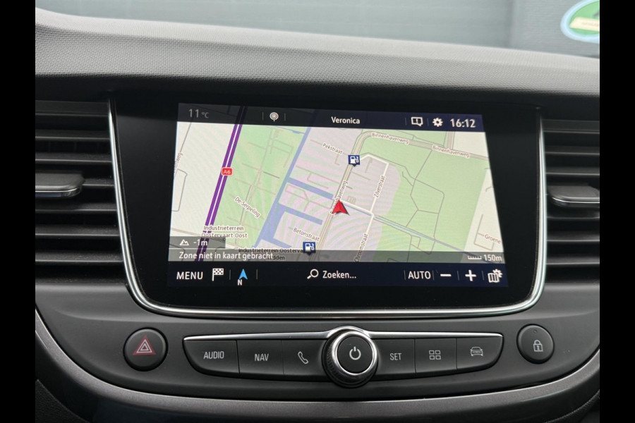 Opel Crossland X 1.2 Turbo Innovation 1e Eigenaar,110pk,Clima,Cruise,Carplay,Camera,PDC V+A,Navi,Elek ramen,D-riem v.v. in 2024,N.A.P,6 Bak,APK tot 04-2027