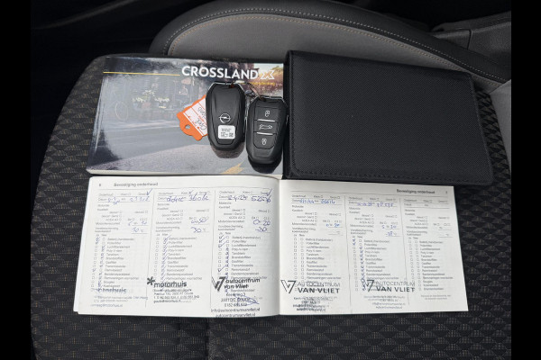 Opel Crossland X 1.2 Turbo Innovation 1e Eigenaar,110pk,Clima,Cruise,Carplay,Camera,PDC V+A,Navi,Elek ramen,D-riem v.v. in 2024,N.A.P,6 Bak,APK tot 04-2027