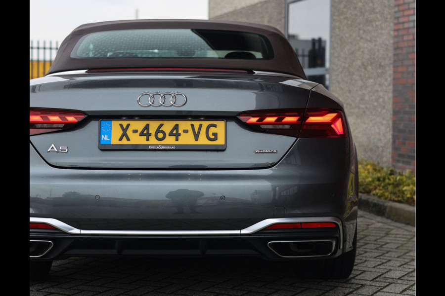 Audi A5 Cabriolet 45 TFSI Quattro S edition | Nekverwarming - B&O - Matrix