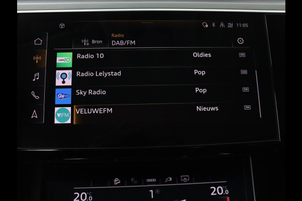 Audi e-tron 55 quattro edition 95kWh | Leder | Carplay | Trekhaak | Virtual Cockpit | Navigatie | Luchtvering | Parkeerhulp | Audi Sound | Cruise control
