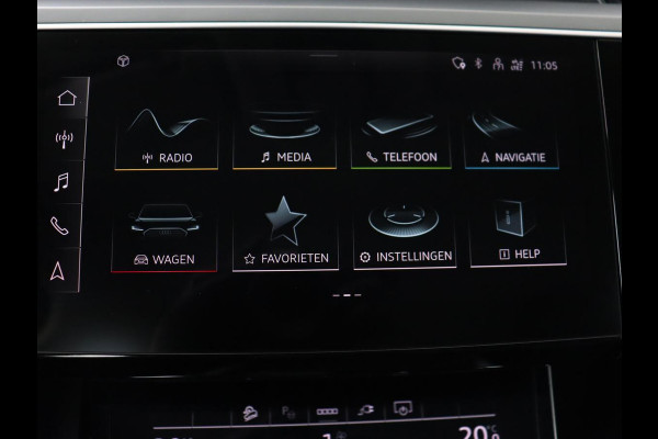 Audi e-tron 55 quattro edition 95kWh | Leder | Carplay | Trekhaak | Virtual Cockpit | Navigatie | Luchtvering | Parkeerhulp | Audi Sound | Cruise control