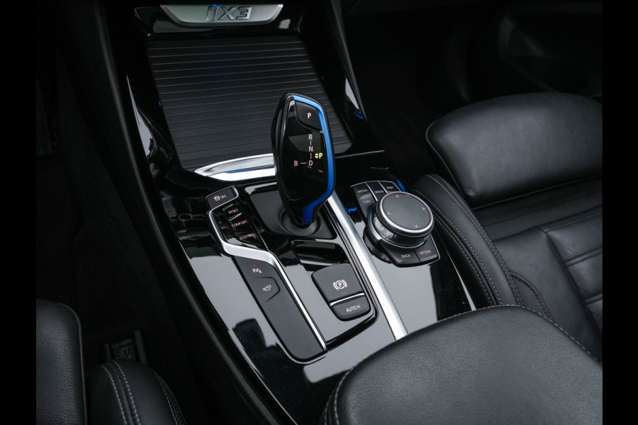 BMW iX3 High Executive 80 kWh [ 3-Fase ] (INCL-BTW) Aut. *PANO | HEAD-UP | LEATHER | ADAPTIVE-CRUISE | FULL-LED | BLIND-SPOT | MEMORY-PACK | DIGI-COCKPIT | HEATED-COMFORTSEATS | KEYLESS | TOP-VIEW | DAB+ | NAVI | TOWBAR | 20'