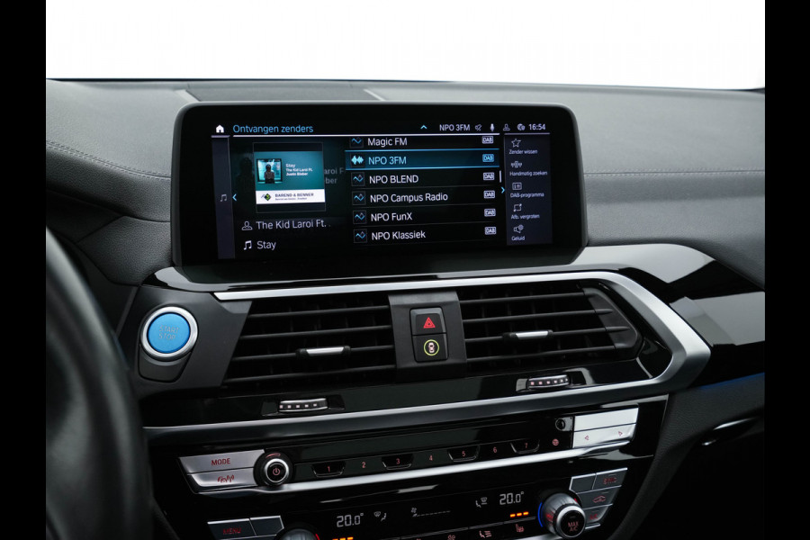 BMW iX3 High Executive 80 kWh [ 3-Fase ] (INCL-BTW) Aut. *PANO | HEAD-UP | LEATHER | ADAPTIVE-CRUISE | FULL-LED | BLIND-SPOT | MEMORY-PACK | DIGI-COCKPIT | HEATED-COMFORTSEATS | KEYLESS | TOP-VIEW | DAB+ | NAVI | TOWBAR | 20'