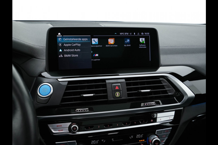 BMW iX3 High Executive 80 kWh [ 3-Fase ] (INCL-BTW) Aut. *PANO | HEAD-UP | LEATHER | ADAPTIVE-CRUISE | FULL-LED | BLIND-SPOT | MEMORY-PACK | DIGI-COCKPIT | HEATED-COMFORTSEATS | KEYLESS | TOP-VIEW | DAB+ | NAVI | TOWBAR | 20'