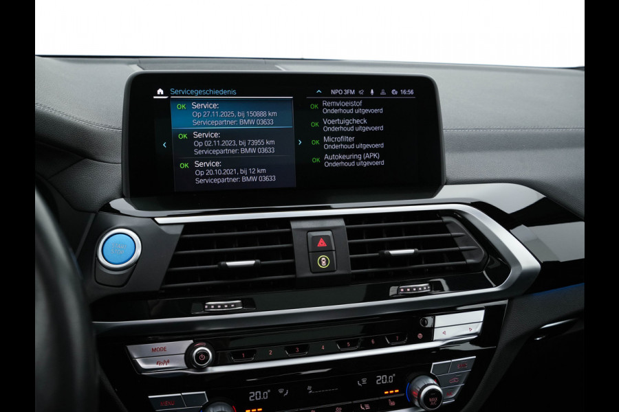 BMW iX3 High Executive 80 kWh [ 3-Fase ] (INCL-BTW) Aut. *PANO | HEAD-UP | LEATHER | ADAPTIVE-CRUISE | FULL-LED | BLIND-SPOT | MEMORY-PACK | DIGI-COCKPIT | HEATED-COMFORTSEATS | KEYLESS | TOP-VIEW | DAB+ | NAVI | TOWBAR | 20'