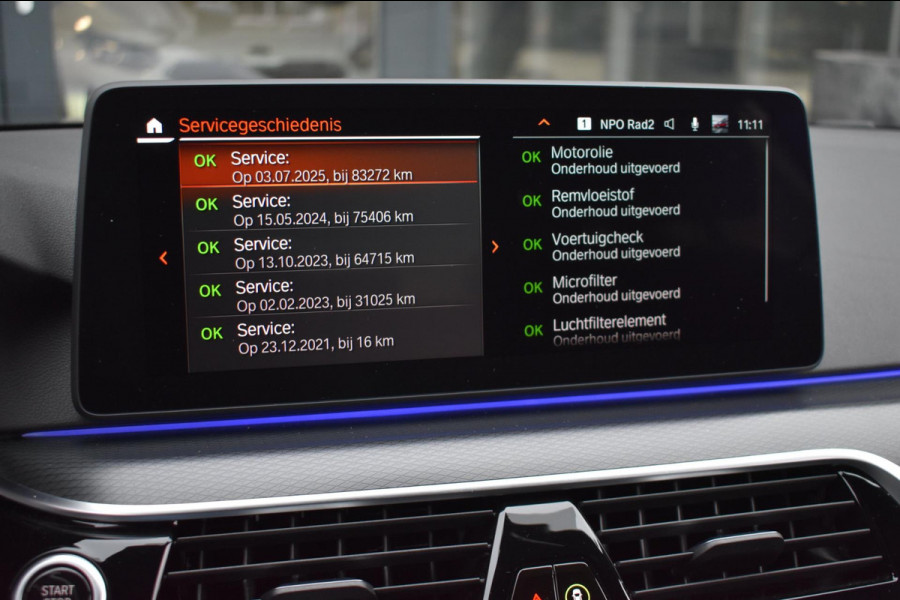 BMW 5 Serie Touring 520i M-Sport | LASERLIGHT | NAP | DEALER ONDERHOUDEN | APPLE CARPLAY | ANDRIOD AUTO | SFEERVERLICHTING