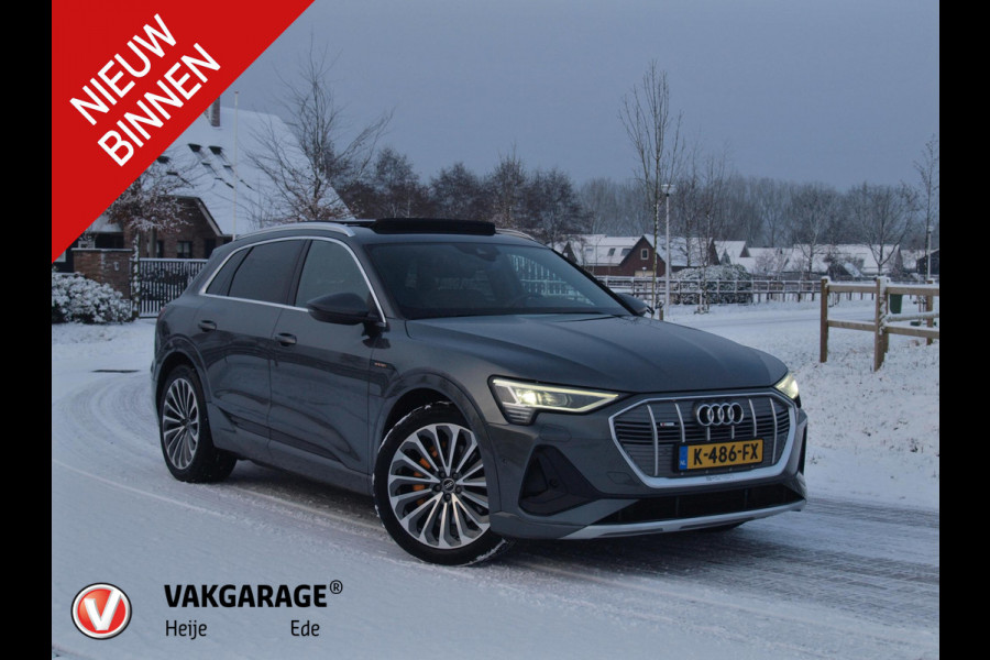 Audi e-tron 55 quattro S edition 95 kWh | SOH 93% | S-Line | Panoramadak | Bang & Olufsen | Camera | Trekhaak | Apple Carplay |