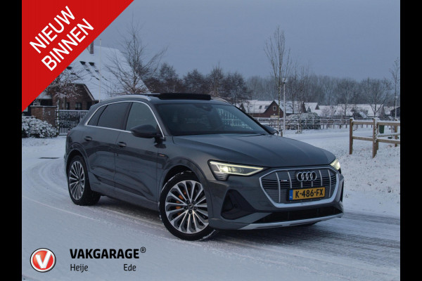 Audi e-tron 55 quattro S edition 95 kWh | SOH 93% | S-Line | Panoramadak | Bang & Olufsen | Camera | Trekhaak | Apple Carplay |