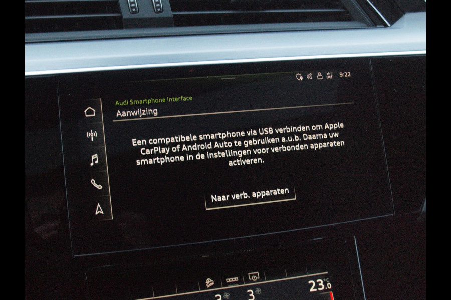 Audi e-tron 55 quattro S edition 95 kWh | SOH 93% | S-Line | Panoramadak | Bang & Olufsen | Camera | Trekhaak | Apple Carplay |