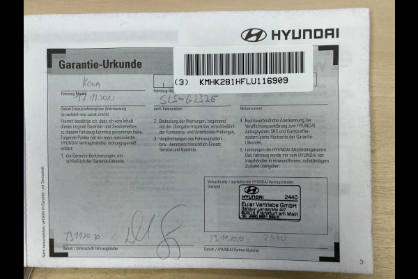 Hyundai Kona EV Fashion Design 39 kWh|100% SOH|CARPLAY|CAMERA|STOEL+STUURVERW|NAVIGATIE|KRELL|LANE-ASSIST|PDC-A|1e EIG|INCL.BTW|