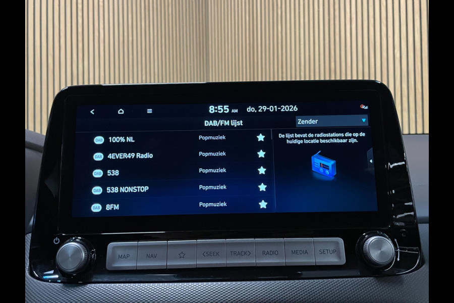 Hyundai Kona EV Fashion Design 39 kWh|100% SOH|CARPLAY|CAMERA|STOEL+STUURVERW|NAVIGATIE|KRELL|LANE-ASSIST|PDC-A|1e EIG|INCL.BTW|