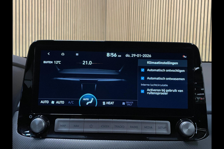 Hyundai Kona EV Fashion Design 39 kWh|100% SOH|CARPLAY|CAMERA|STOEL+STUURVERW|NAVIGATIE|KRELL|LANE-ASSIST|PDC-A|1e EIG|INCL.BTW|