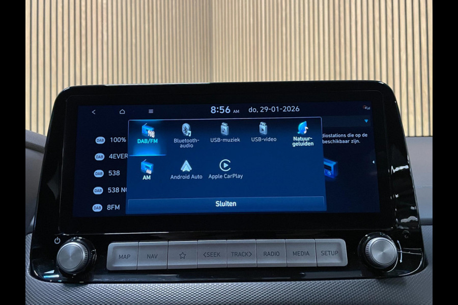 Hyundai Kona EV Fashion Design 39 kWh|100% SOH|CARPLAY|CAMERA|STOEL+STUURVERW|NAVIGATIE|KRELL|LANE-ASSIST|PDC-A|1e EIG|INCL.BTW|