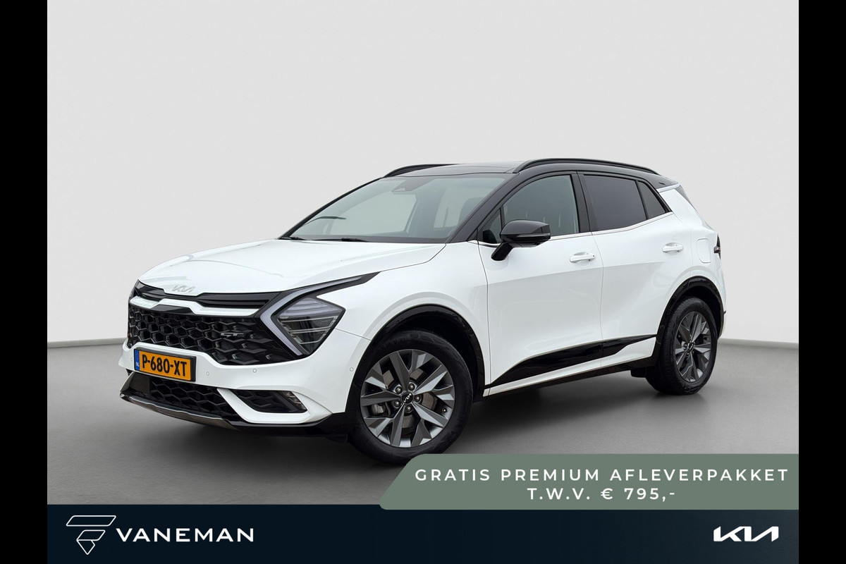Kia Sportage 1.6 T-GDi Hybrid GT-PlusLine 360 Camera | Harman/Kardon | 19” Velgen | Leder | Panoramadak | Navi | Stoelverkoeling | Clima | Key-Less | Stuur-/Stoelverwarming | Cruise | LED |