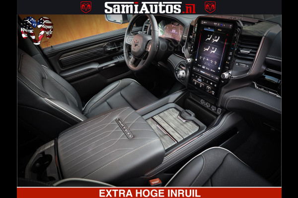 Dodge Ram 1500 1500 Limited Night High Output 540HP 706Nm | Massage + Full Option | De Meest Luxe en Volle Pick-Up in zijn Klasse | Comfortabele Dubbele Cabine met Royale 5 Zitplaatsen | BPM vrij | Nu Leverbaar uit Voorraad | Voorraad Nr 2298 - 7479