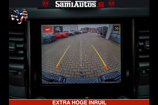 Dodge Ram RS LEDER RODE STIKSELS | 6 PERSOONS | 420Pk 636Nm | Pick-Up | Comfortabele Dubbele Cabine met Royale 6 Zitplaatsen | BPM vrij | Nu Leverbaar uit Voorraad | Voorraad Nr 2217- 2911