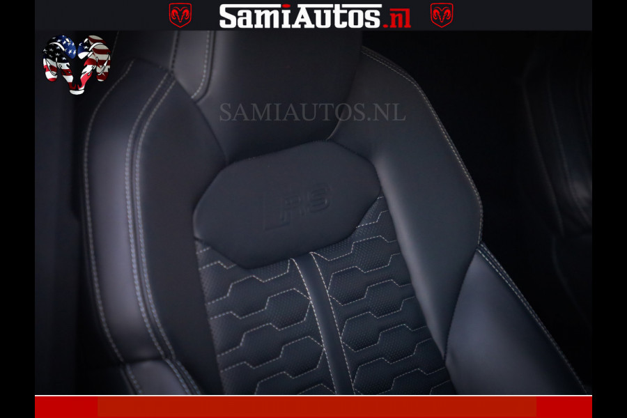 Audi RS Q8 RSQ8 600PK 4.0 TFSI | MATT OLIVE GREEN | QUATTRO | MEGA VOLLE RSQ8 | BANG & OLUFSEN | HUD | 4 WIELBESTURING | 23 INCH AUDI SPORT WHEELS | RS BEKLEDING ZWART | PANO | SOFTCLOSE | De Lamborghini Urus en Audi RS Q8 zijn beide supersnelle SUV's met dezelfde basis (4.0L V8 twin-turbo motor van de VW Group)