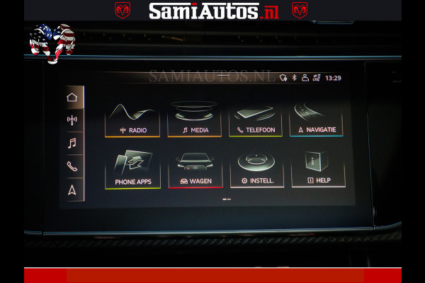 Audi RS Q8 RSQ8 600PK 4.0 TFSI | MATT OLIVE GREEN | QUATTRO | MEGA VOLLE RSQ8 | BANG & OLUFSEN | HUD | 4 WIELBESTURING | 23 INCH AUDI SPORT WHEELS | RS BEKLEDING ZWART | PANO | SOFTCLOSE | De Lamborghini Urus en Audi RS Q8 zijn beide supersnelle SUV's met dezelfde basis (4.0L V8 twin-turbo motor van de VW Group)