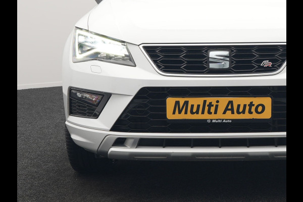Seat Ateca 1.5 TSI FR DSG 150pk Dealer O.H. | Trekhaak Af Fabriek | Camera | Beats Audio | 19"L.M | Alcantara Sportstoelen Verwarmd | Sfeerverlichting | Apple Carplay | Keyless | Navigatie | DAB | Cruise Control |