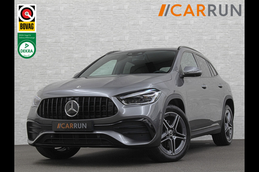 Mercedes-Benz GLA 250 e AMG Line | ACC | 360 Camera | Keyless-Go | Multi-Beam LED | Sfeerverlichting | Widescreen Cockpit | Carbon | Dodehoek | Lane Assist | Getint Glas | Stoelverwarming | 19'' | Autom. Achterklep |
